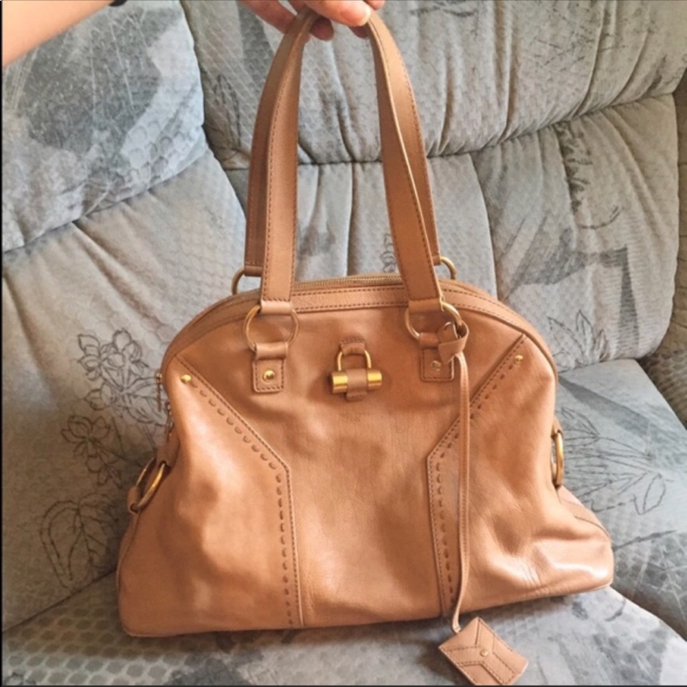 iconic YSL muse bag